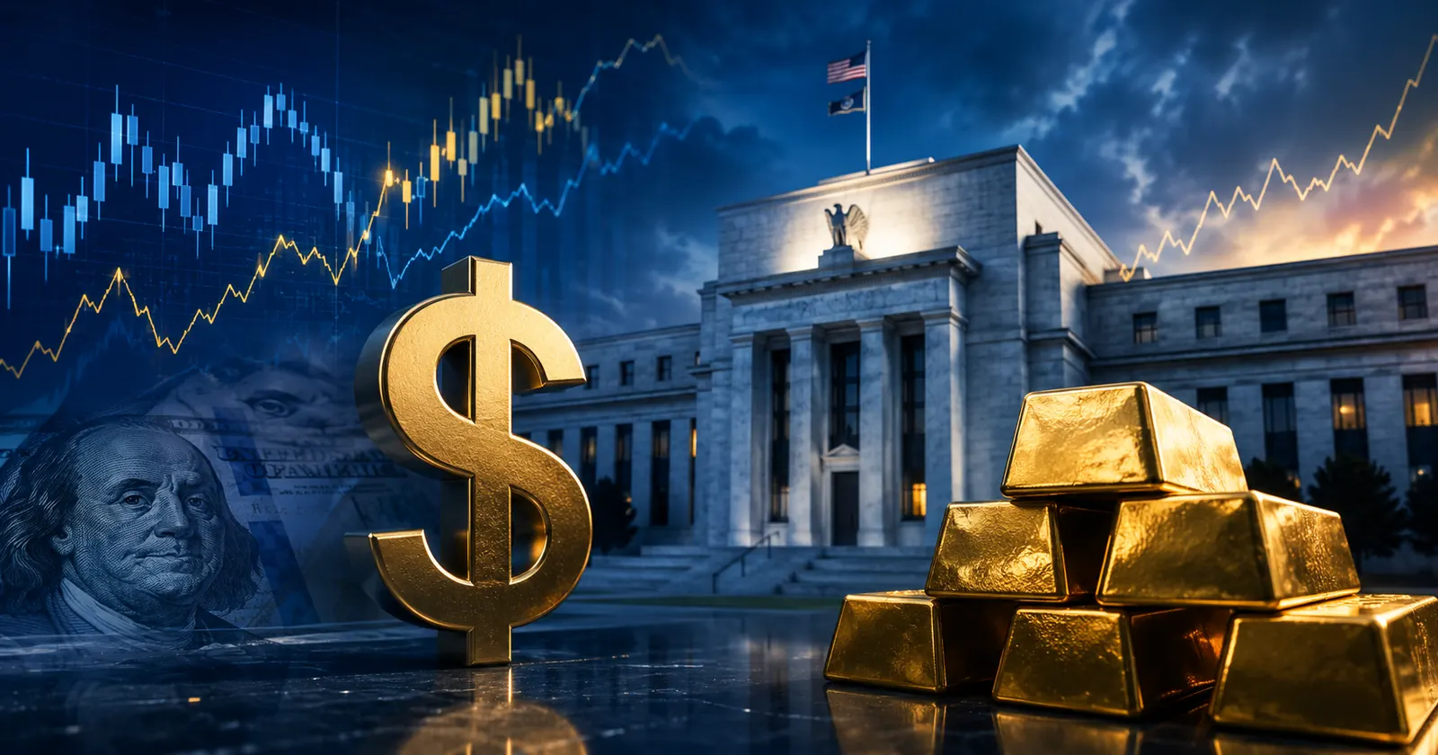 Thông điệp của Fed tác động đến USD, lợi suất và giá vàng